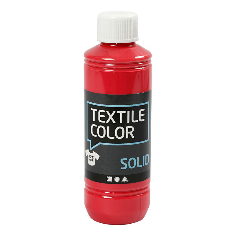 Textile Color Dekkende Textielverf - Rood, 250ml