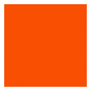 Textile Color Semi-dekkende Textielverf - Neon Oranje, 500ml