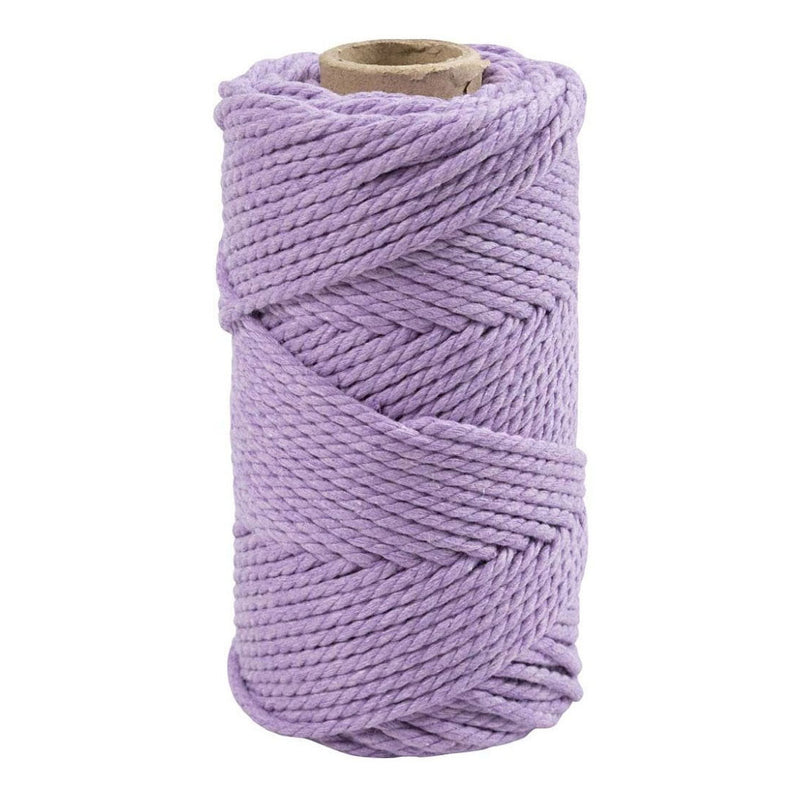 Macrame Koord Paars, 55m