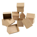 Huizen Papier-mache, Set van 4