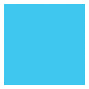 Gekleurd Karton Turquoise 270gr, 100 Vellen