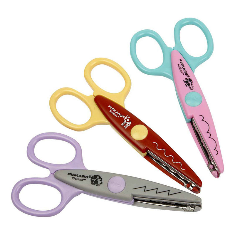 Fiskars Kidzors Kartelscharen Nijlpaard Kameel Egel- 3st.