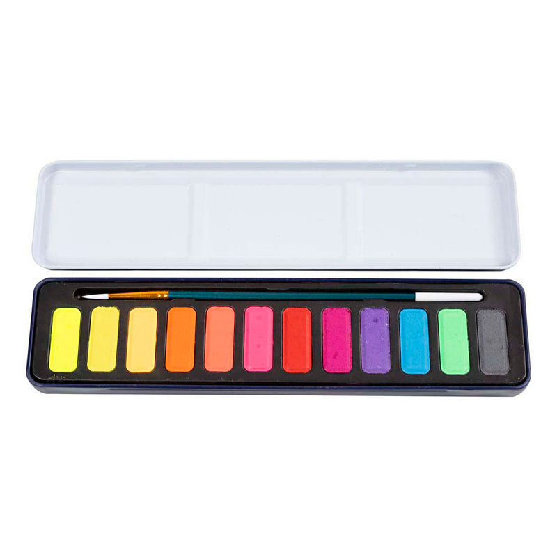 Aquarelset Pastel Kleuren - 12 Kleuren