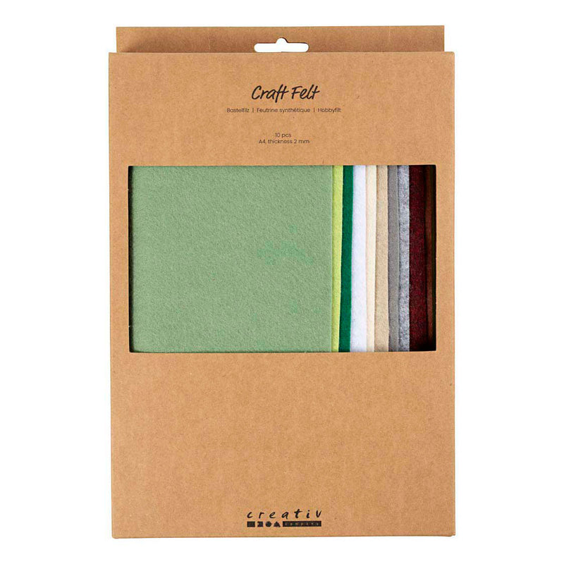 Hobbyvilt A4 Dikte 2mm Naturel Kleuren - 10st.