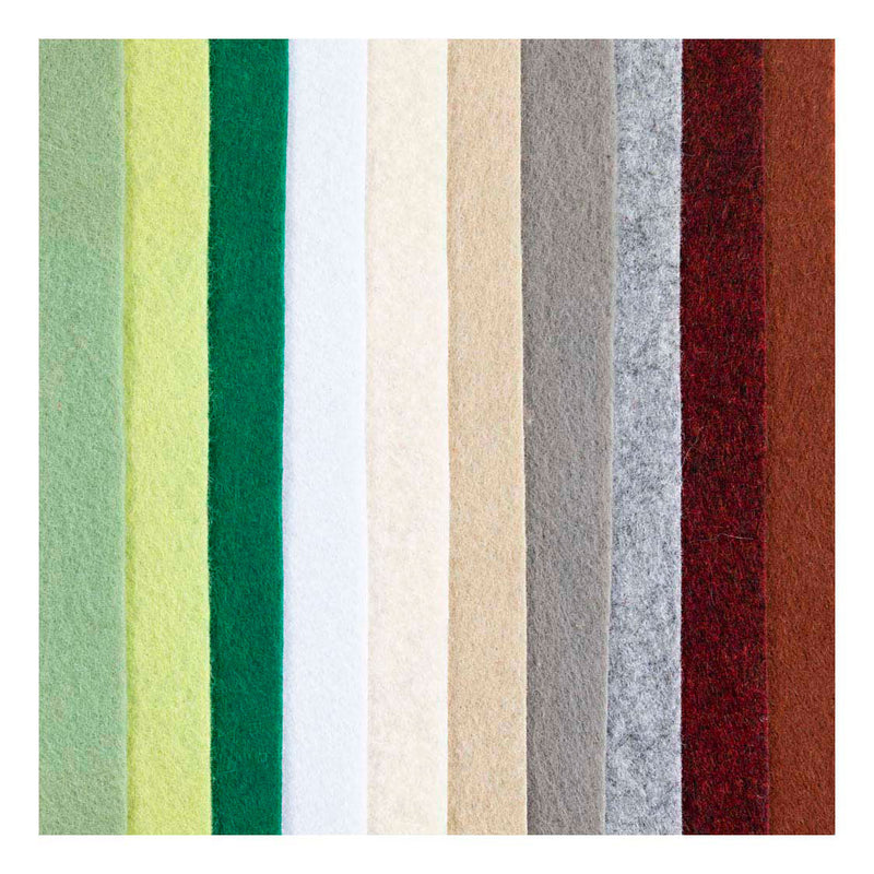 Hobbyvilt A4 Dikte 2mm Naturel Kleuren - 10st.