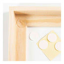 Gespannen Canvas met Lijst 280gr. 15,8x23,8cm - Wit