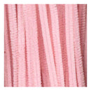 Chenille 6mm x 30cm Roze - 50st.