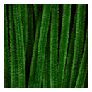 Chenille 6mm x 30cm Dennegroen - 50st.