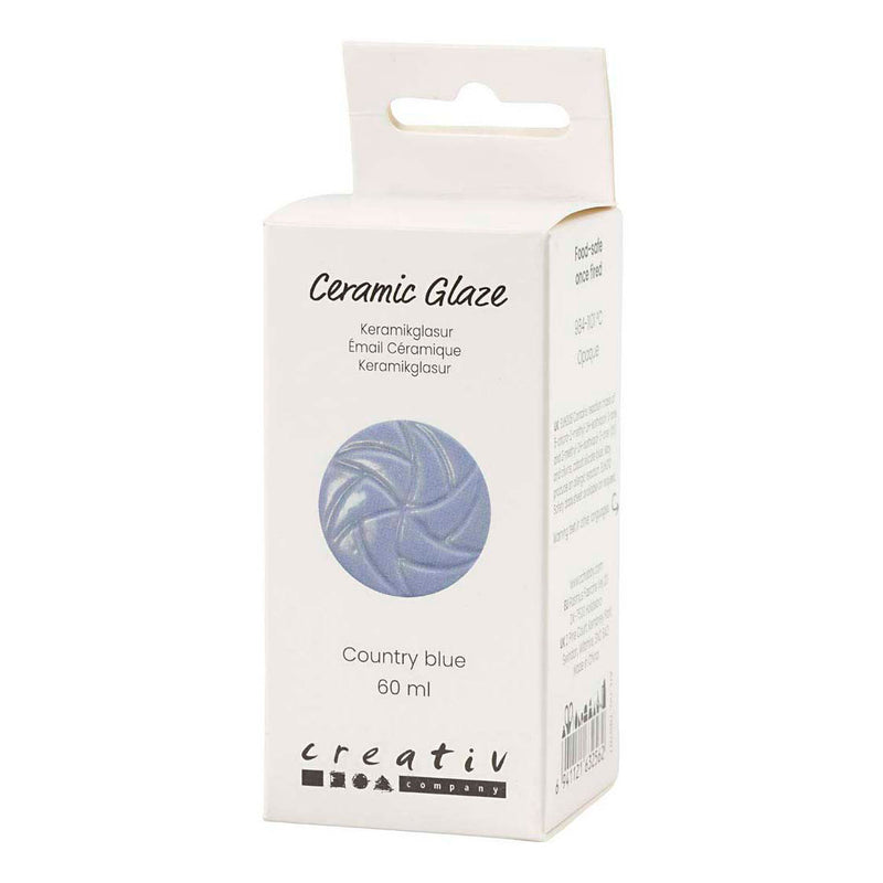 Keramiek Glazuur 984-1101 C Dekkend Country blue - 60ml