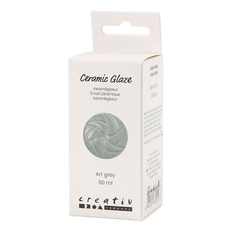 Keramiek Glazuur 984-1101 C Dekkend Art Grey - 60ml