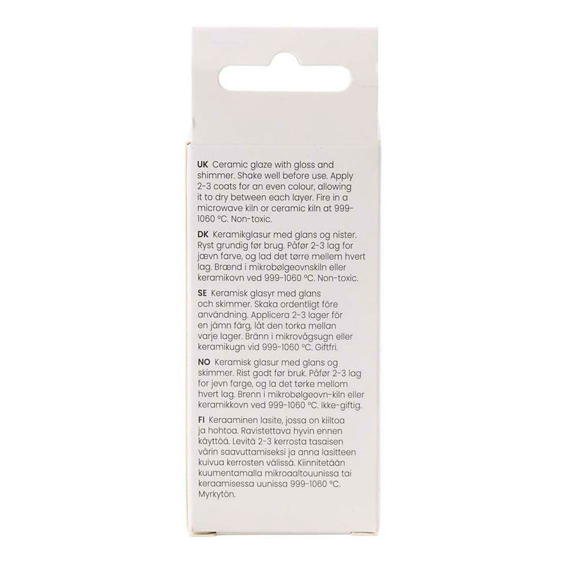Gespikkeld Keramiek Glazuur 999-1060 C Dekkend Pinky - 60ml