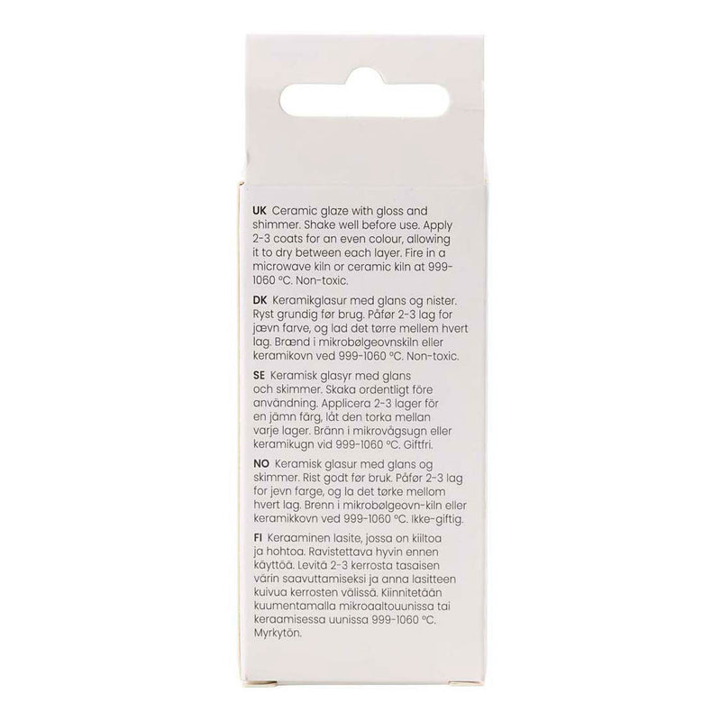 Gespikkeld Keramiek Glazuur 999-1060 C Dekkend Flower Power - 60ml