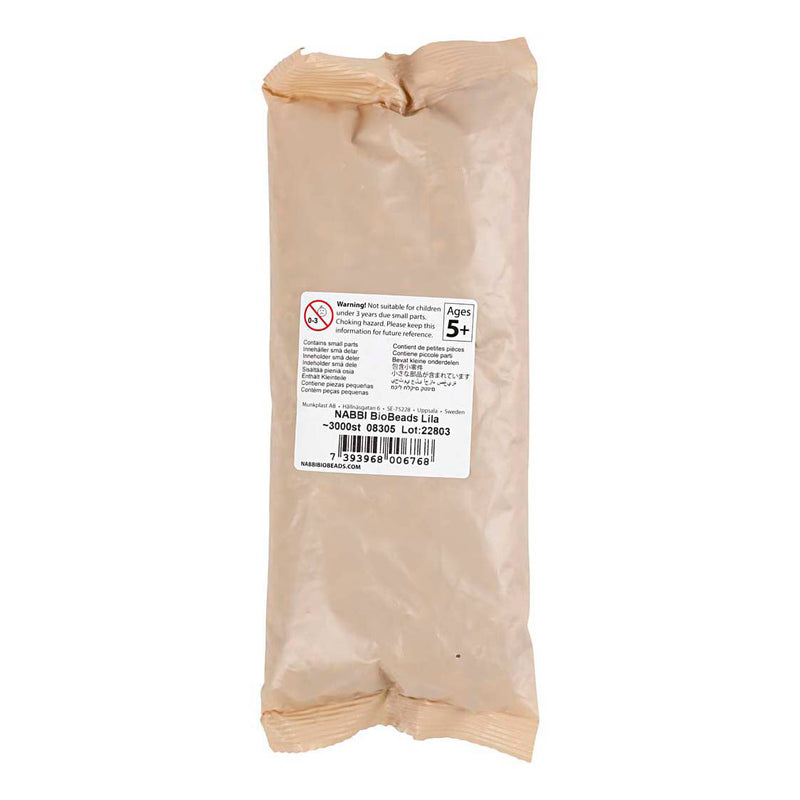 NABBI BioBeads 5x5mm Paars - 3000st.
