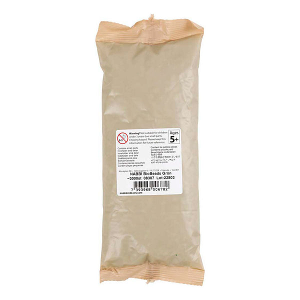 NABBI BioBeads 5x5mm Groen - 3000st.