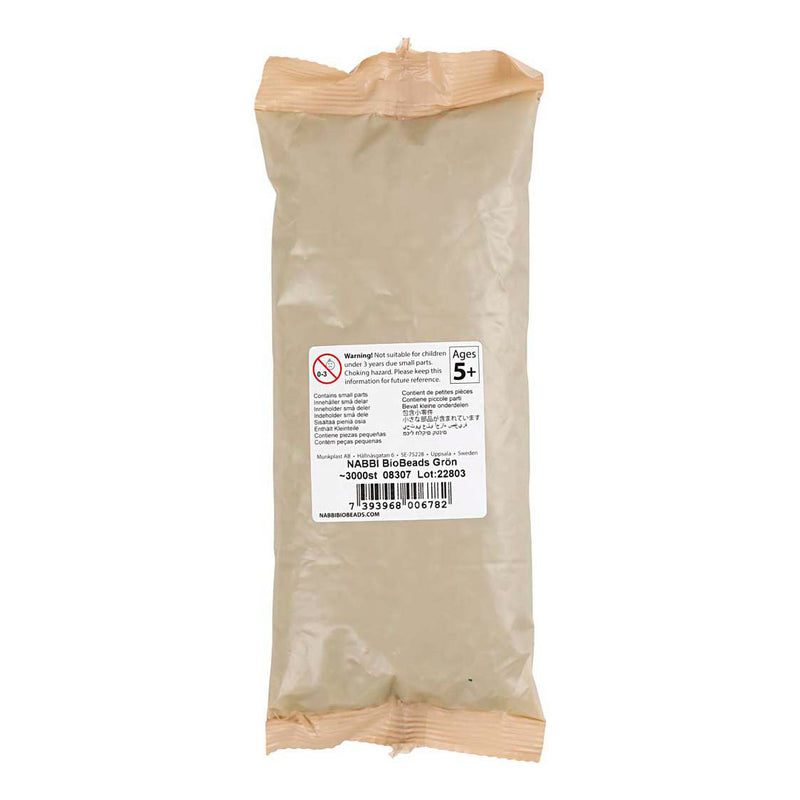 NABBI BioBeads 5x5mm Groen - 3000st.