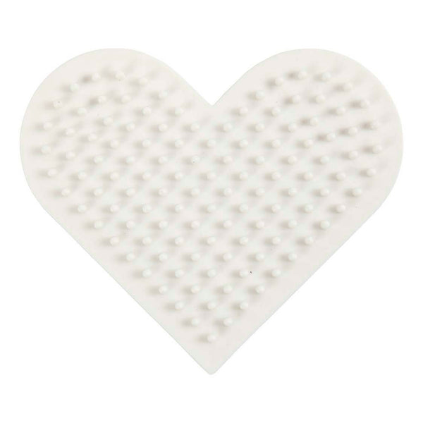NABBI BioBeads Grondplaat Klein Hart 7x8,5cm