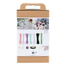Hobbyset Bloemen van Chenilledraad Pastelkleuren