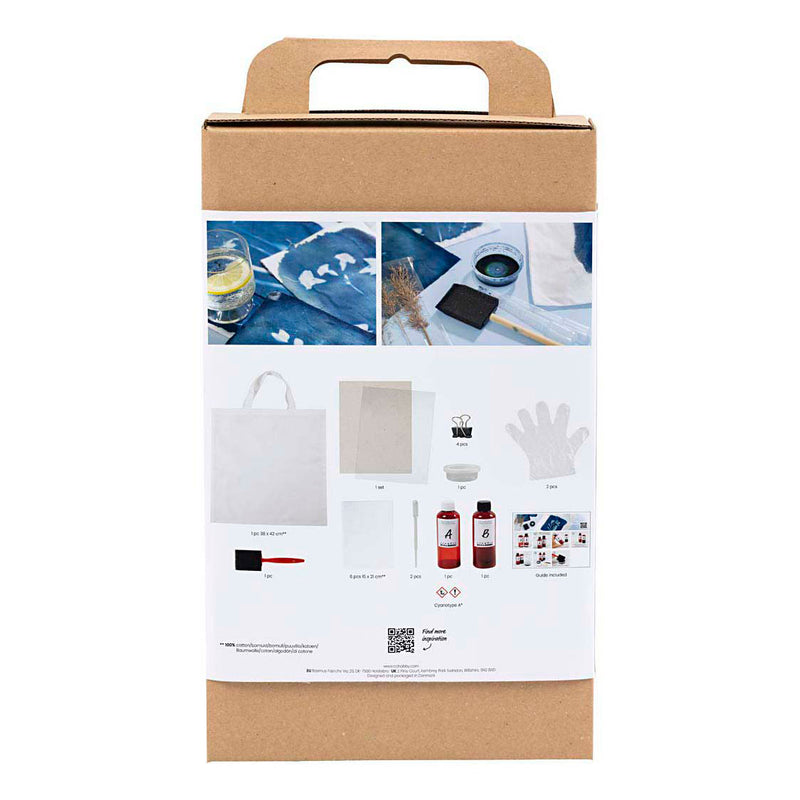 Hobbyset Cyanotypie Textiel Blauw