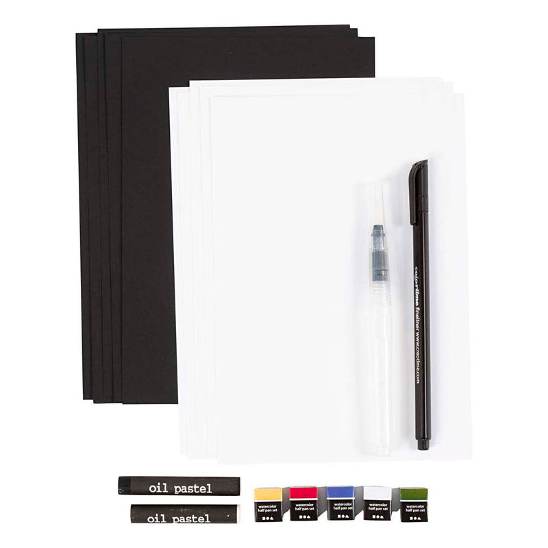 Hobbyset Aquarel Diverse Kleuren