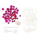 Mini Hobbyset Sieraden Halsketting en Armband Roze