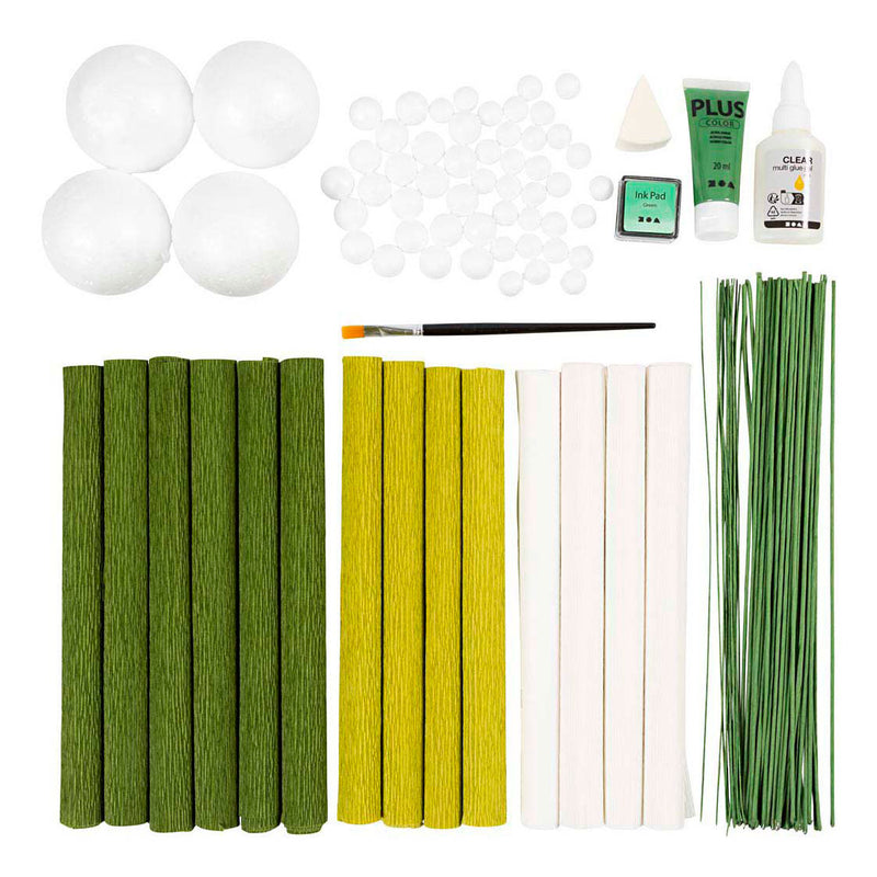 Maxi Hobbyset Bloemenboeket van Crepepapier