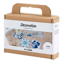 Mini Hobbyset Decoratie Porseleinen Onderzetters Blauw
