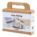 Mini Hobbyset Zeep Maken Vierkant Lichtpaars