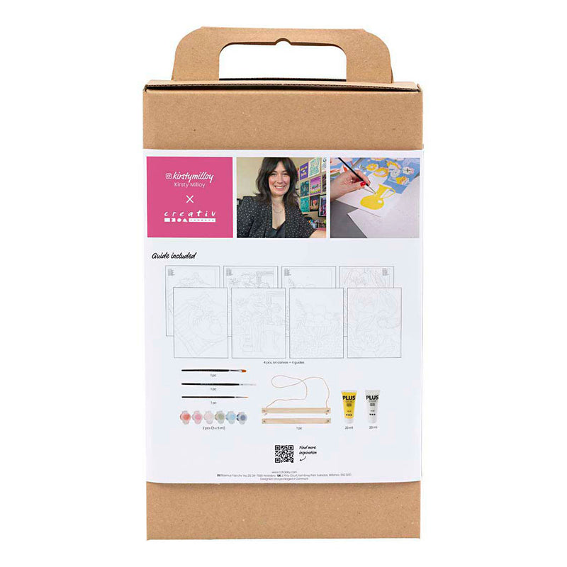 Hobbyset Kleuren Schilderen Volgens Cijfers Acrylverf