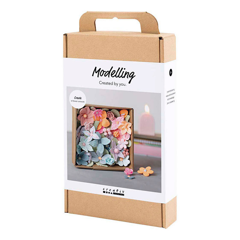 Hobbyset Bloemen Boetseren Pastelkleuren