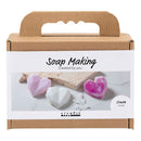 Mini Hobbyset Harten Zeep Maken Roze