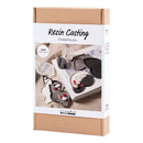 Hobbyset Hars Gieten Conchschelp Zwart en Wit