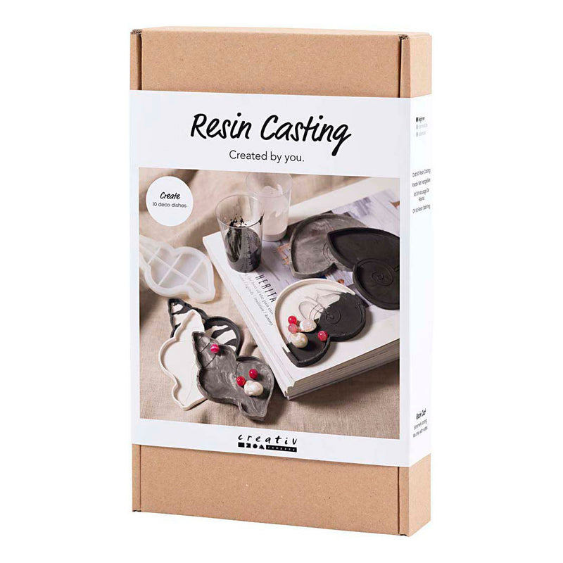 Hobbyset Hars Gieten Conchschelp Zwart en Wit