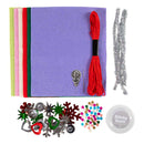 Mini Hobbyset Decoratie Vilten Kerstdecoraties