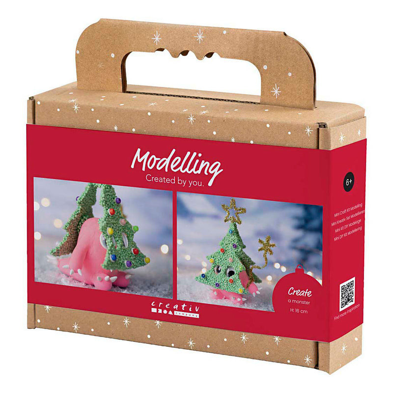 Mini Hobbyset Boetseren Kerstboommonster