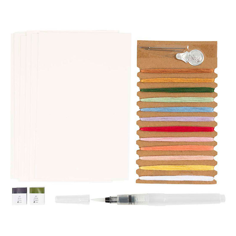 Mini Hobbyset Borduurwerk Schilderijen met Borduurwerk