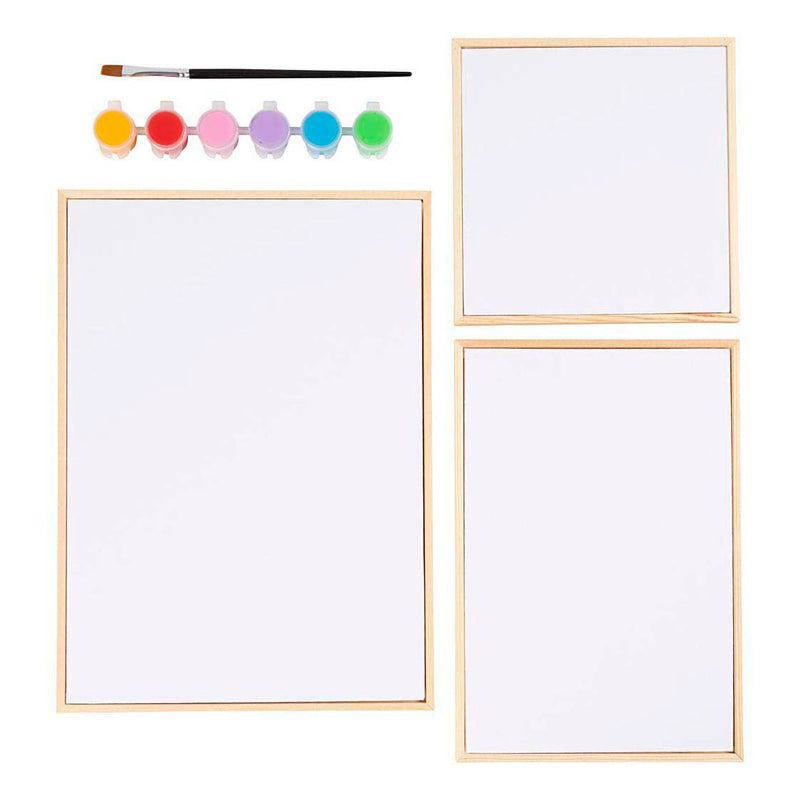Set Canvas Panelen Kleurrijk