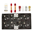 Hobbyset Kerstballen Glitter