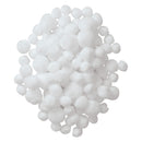 Colorations - Pom Poms Wit, 100st.