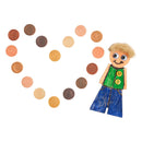 Colorations - Chubby Viltstiften Huidtinten, 8st.