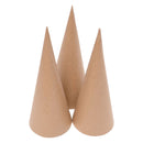 Colorations - Papier-mache Kegels - 20 cm, 20st.