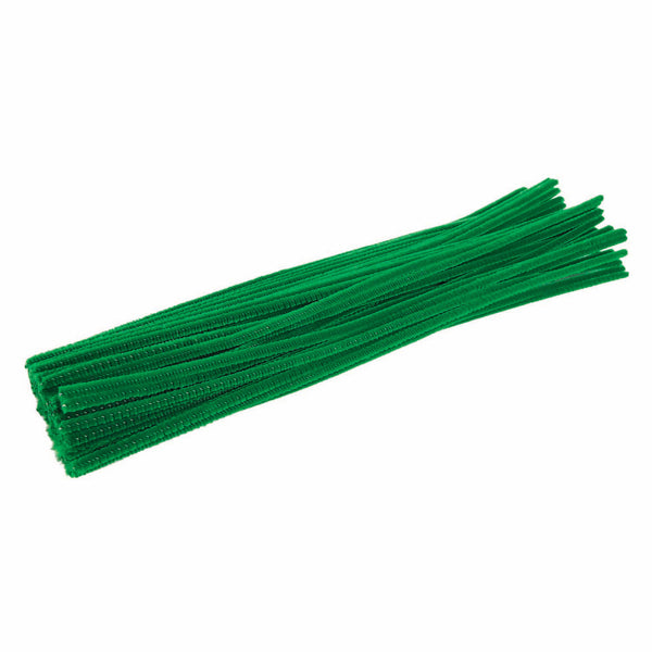 Colorations - Groen Chenilledraad, 100st.