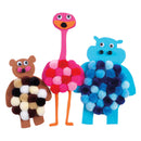 Colorations - Zwarte Zelfklevende Wiebeloogjes, 1000st.