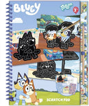 Totum Bluey Scratchboek met 10 Kraskaarten