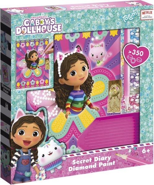 Totum Gabby AND apos;s Dollhouse Diamond Paint Dagboek