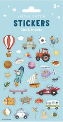 Little dutch 10 vel stickers jim en fr.