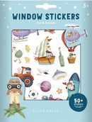 Little Dutch Raamstickers Jim & Friends