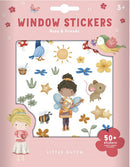 Little Dutch Raamstickers Rosa & Friends