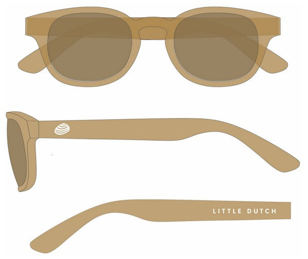 Little Dutch Kinderzonnebril Wayfarer Almond