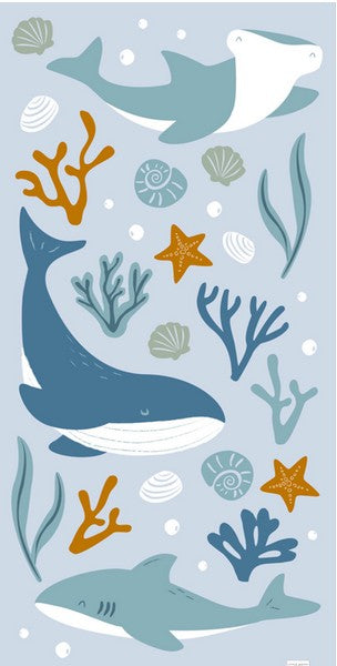 Little Dutch Badlaken Ocean Dreams Blauw - 120cm