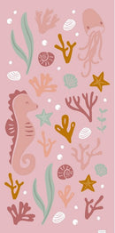 Little Dutch Badlaken Ocean Dreams Roze - 120cm